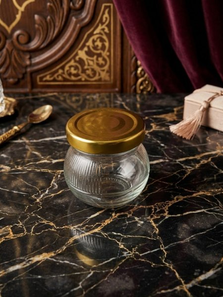 مرتبان عسل غطاء ذهبي 150ML